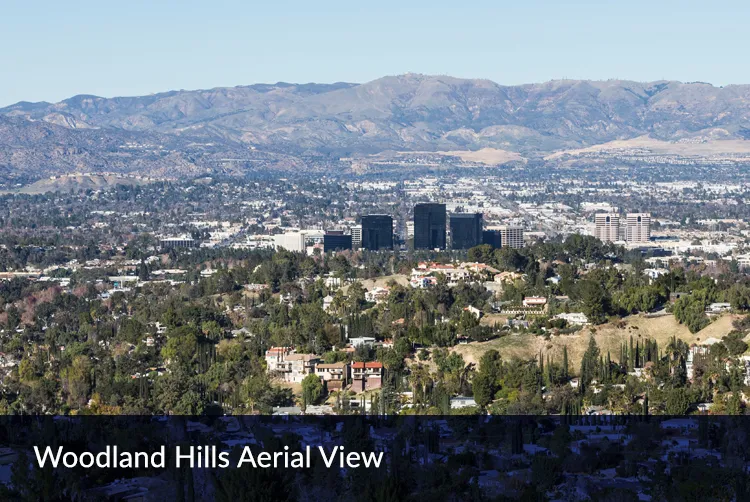 Woodland Hills Aerial View