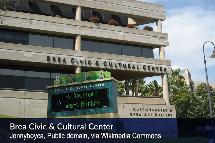 Brea Civic & Cultural Center
Jonnyboyca, Public domain, via Wikimedia Commons