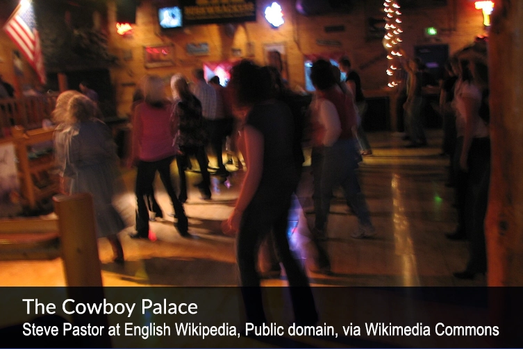 The Cowboy Palace Steve Pastor at English Wikipedia, Public domain, via Wikimedia Commons
