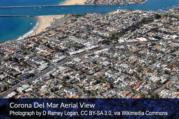 hCorona Del Mar Aerial View