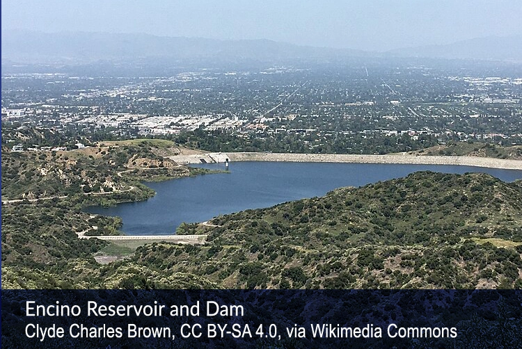 Encino Reservoir and Dam