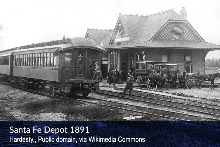 Santa Fe Depot 1891