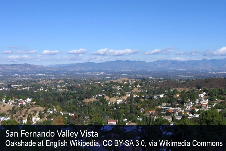 San Fernando Valley vista