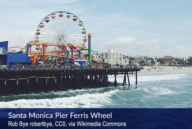 Santa Monica Pier Ferris Wheel