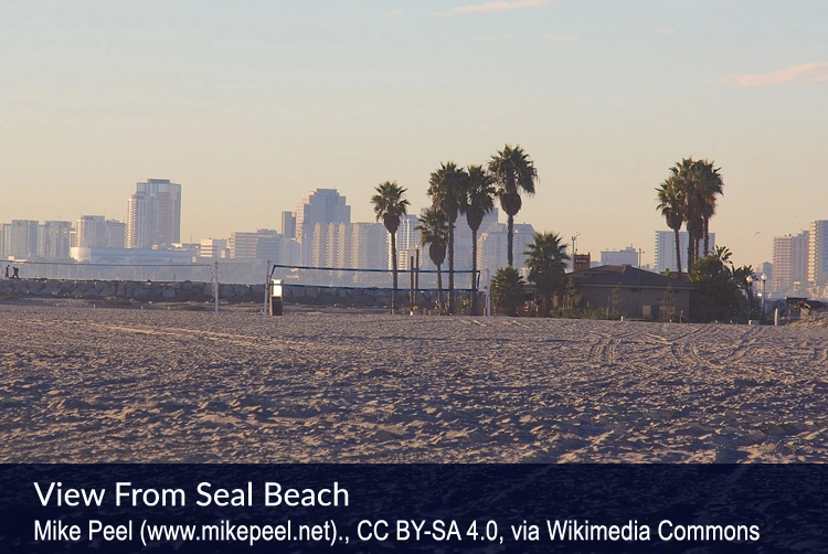 View From Seal Beach
