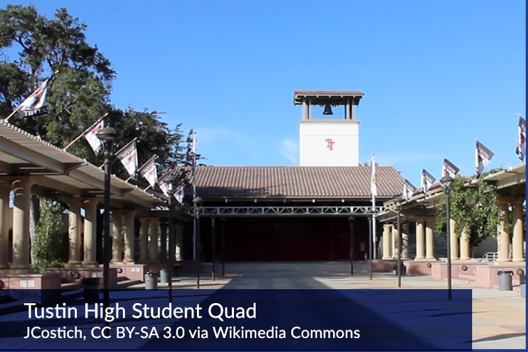 Tustin High Student Quad (Plaza)